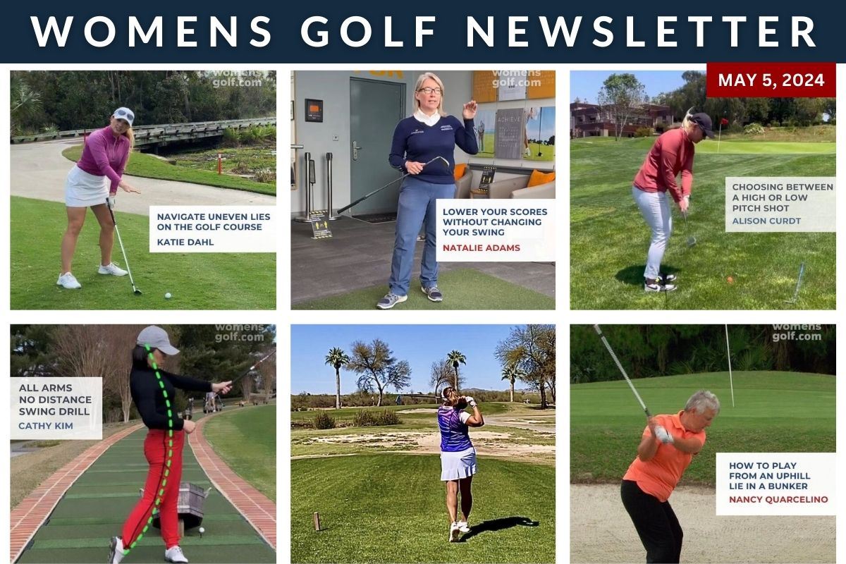 Lower Your Scores Without Changing Your Swing - Womens Golf Newsletter