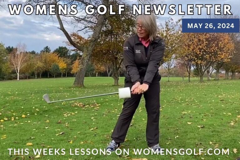 The Toilet Roll Drill - This Week's New Lessons - Womens Golf
