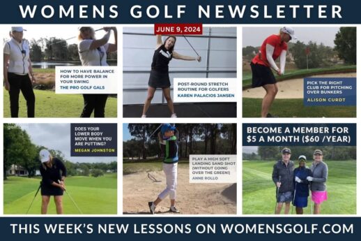 Balance And Power In Your Swing Lessons In This Weeks Newsletter