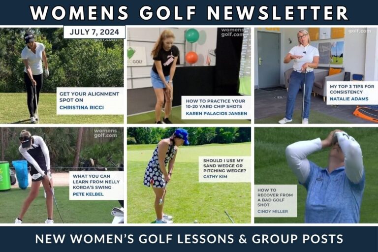 How to Recover From a Bad Shot - This Weeks Womens Golf Lessons