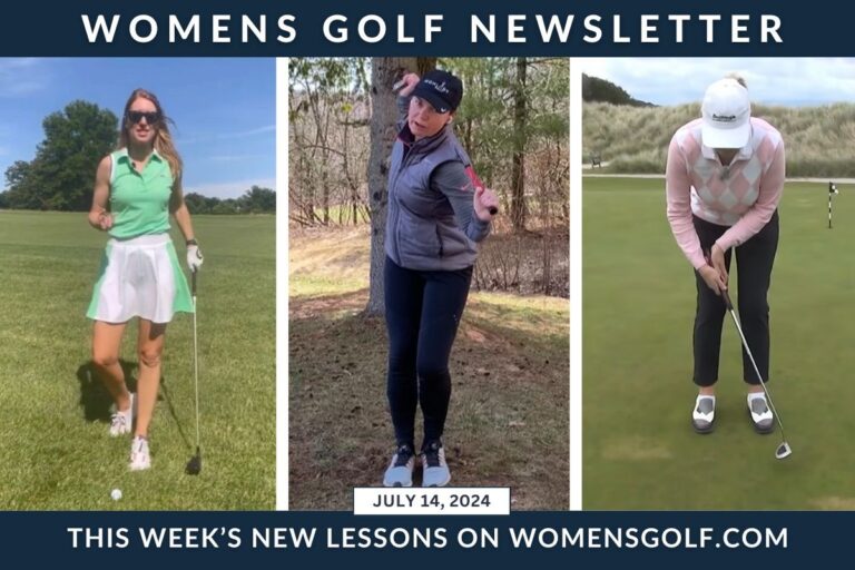 How Do You Get Out of a Golfing Slump - Womens Golf Newsletter