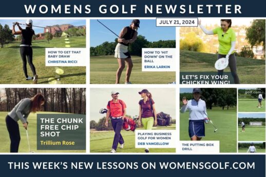 Play A Baby Draw Womens Golf Newsletter