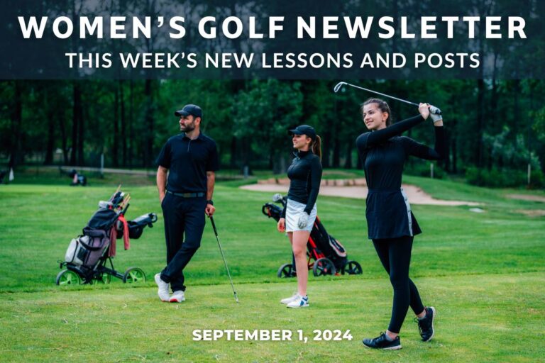 Flag in or Out - This Weeks Lessons from Womens Golf