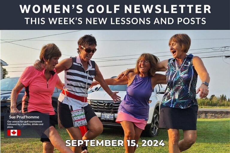 Get Rid of Fat and Topped Shots - This Week's New Lessons - Womens Golf