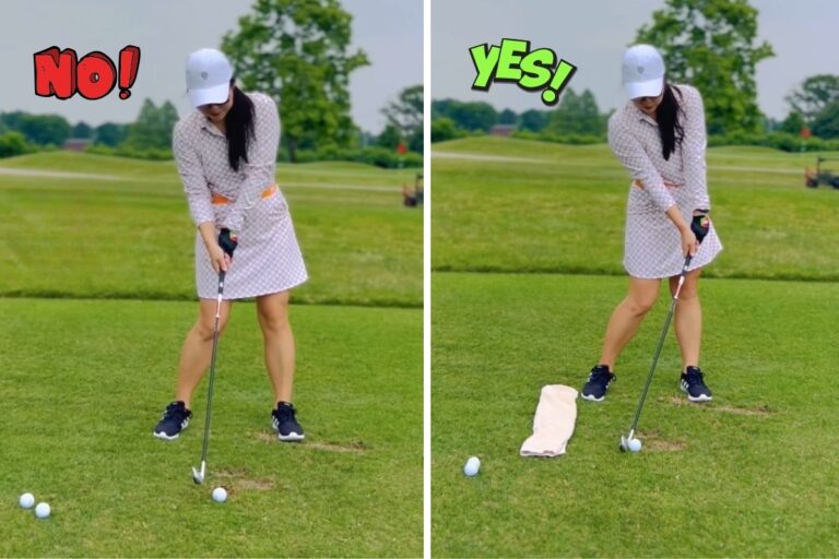 Losing Distance Try this Drill If You are Casting the Club - Cathy Kim - Womens Golf