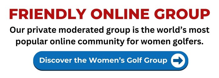 friendly online group for women golfers button