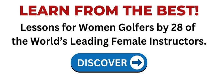 learn from the best womens golf button