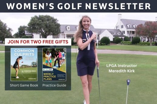 Turn Through Impact Womens Golf Newsletter