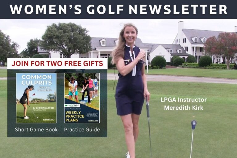 Turn Through Impact - Womens Golf Newsletter