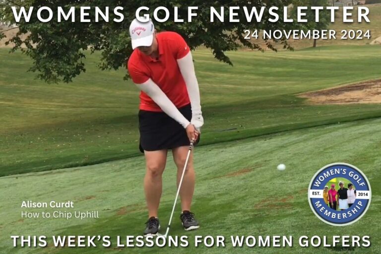 Stop Topping the Ball - Womens Golf Lessons Newsletter