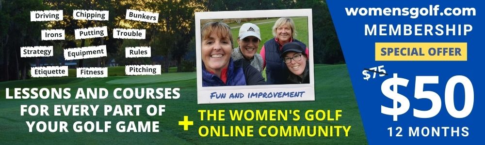 lessons and courses womens golf special offer banner 1224