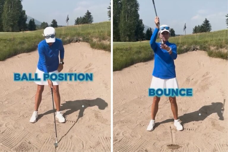 Dont Fear High Lip Bunker Shots - Kellie Stenzel - Womens Golf