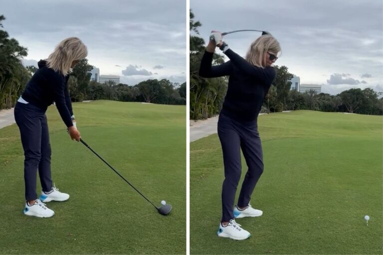 Set Up for the Perfect Fade Shot - Kellie Stenzel - Womens Golf