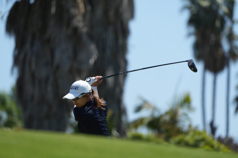 Wei-Ling Hsu at the 2024 JM Eagle LA Championship - Photographer Ben Harpring