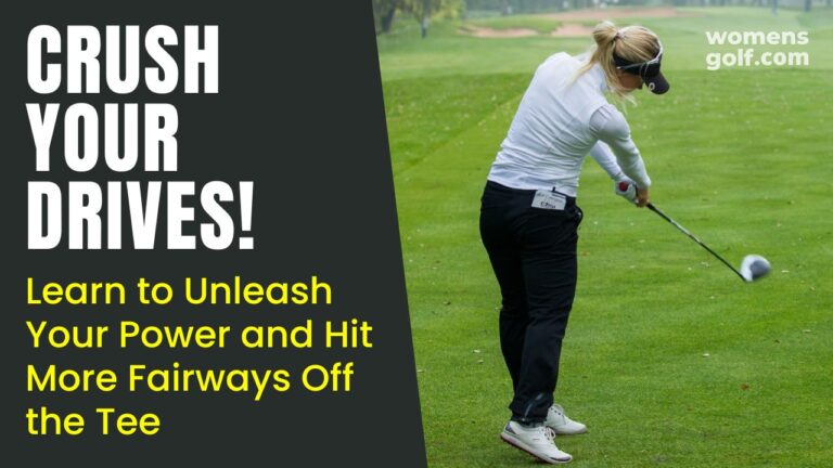 Crush Your Drives - Structured Coaching Program - Womens Golf