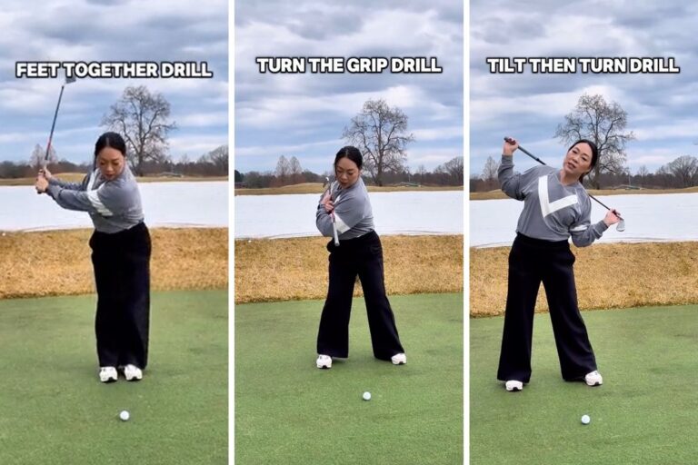 15 Minutes to Fix the Sway in your Swing - Cathy Kim - Womens Golf