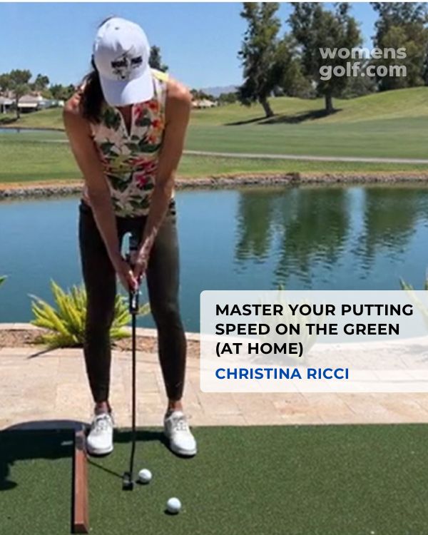 Master Your Putting Speed on the Green at home - Ricci - 0325