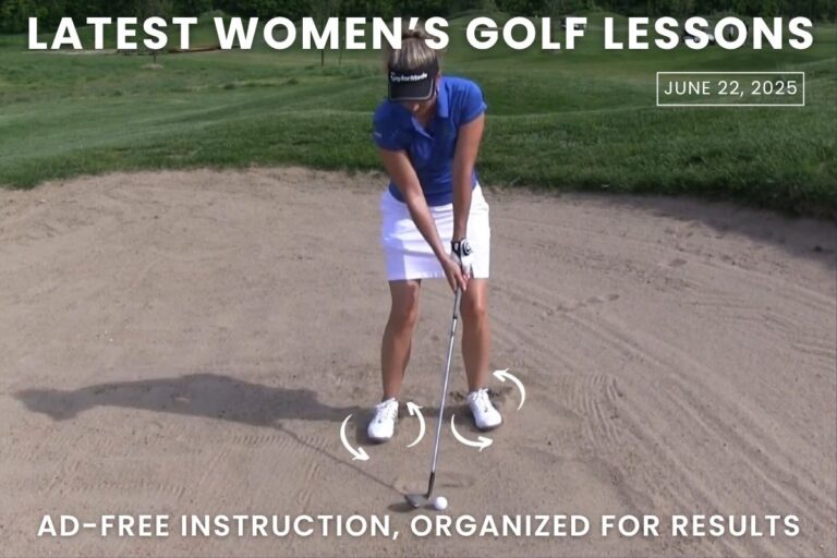 Master Your Grip Build Confidence and Track Your Progress - womens golf newsletter