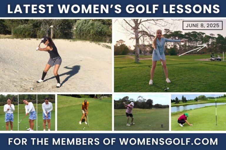 Perfect Alignment Long Drives Etiquette on the Green - Womens Golf Lessons Newsletter