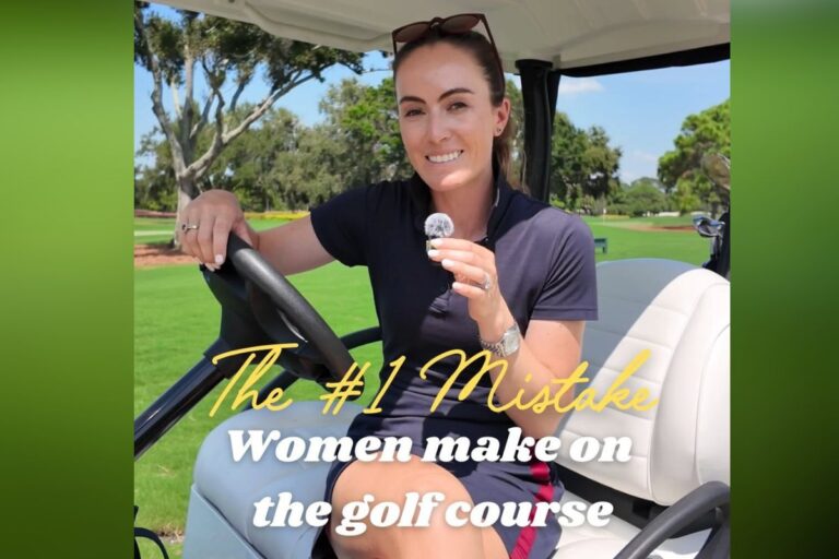 Number 1 Mistake Women Make on the Golf Course Apologizing - Nathalie Sheehan - Womens Golf