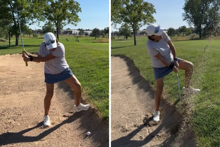 The Easy Way to Escape a Bunker Lip - Elena King - Womens Golf