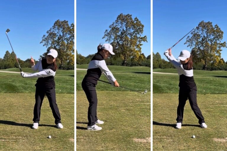 Stop Lifting and Start Turning with the Belly Button Drill - Cathy Kim - Womens Golf