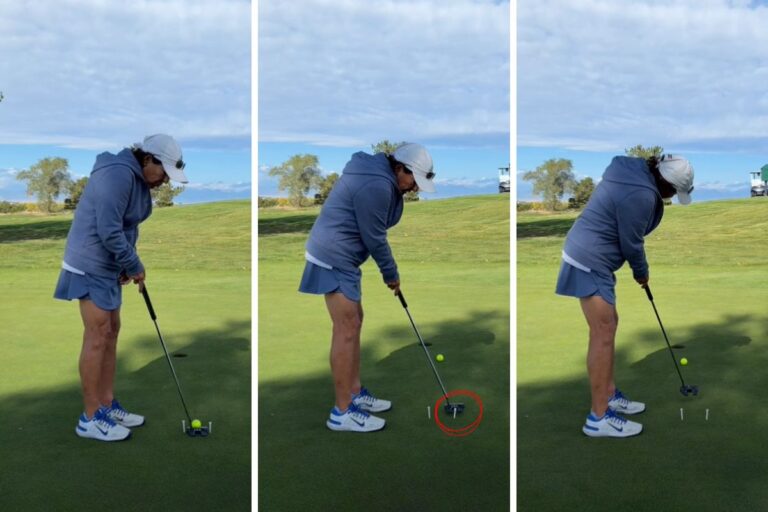 Try the Tee Gate Drill for the Perfect Putting Path - Elena King - Womens Golf