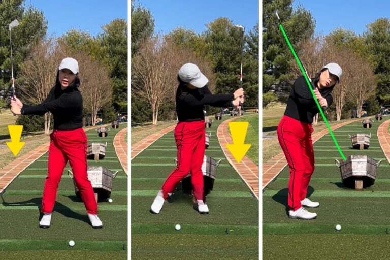 Master the L-to-L Swing with This Simple Hinge Tip - Cathy Kim - Womens Golf