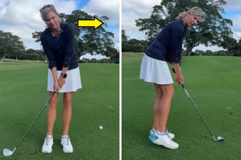 The Secret to Playing a Low & Running Chip Shot - Kellie Stenzel - Womens Golf