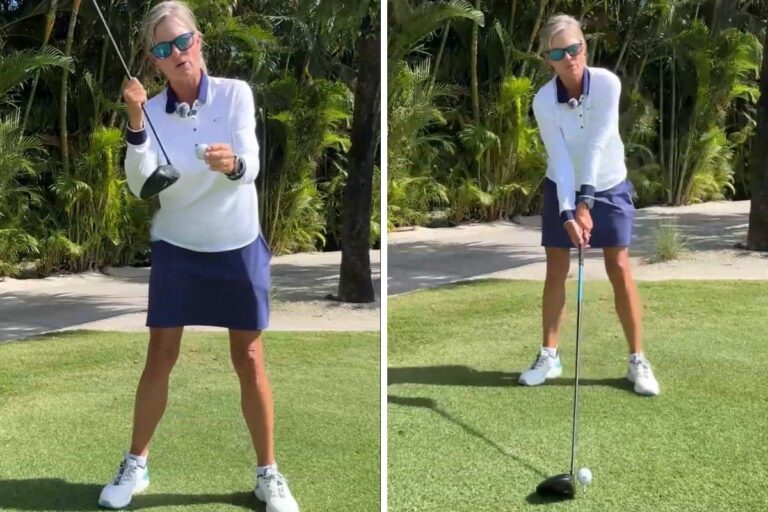 Why You Need Shoulder Tilt With Your Driver - Kellie Stenzel - Womens Golf