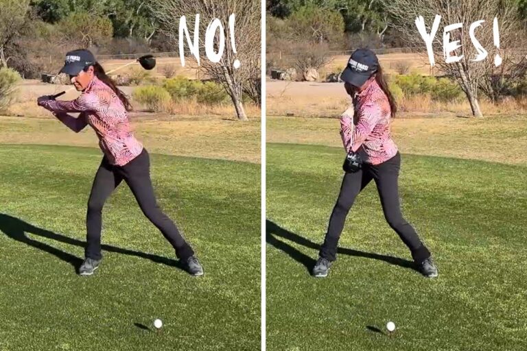 Wind Up - Dont Sway - Mastering Centered Rotation - Christina Ricci - Womens Golf