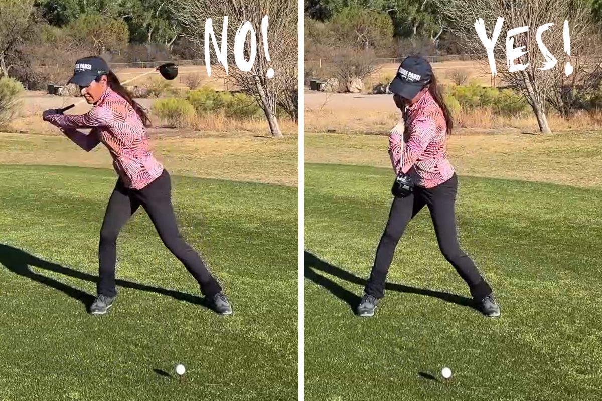 Wind Up - Dont Sway - Mastering Centered Rotation - Christina Ricci - Womens Golf