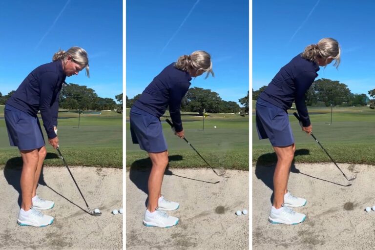 You Can Chip From a Greenside Bunker - Kellie Stenzel - Womens Golf