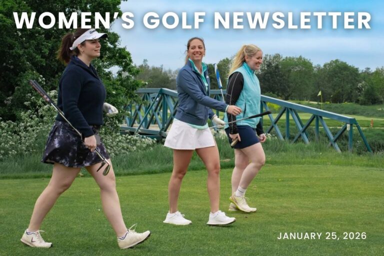 womens golf lessons newsletter 012526