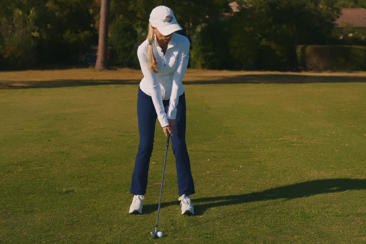 Cure the Sway in Your Golf Swing Instantly - Meredith Kirk - Womens Golf