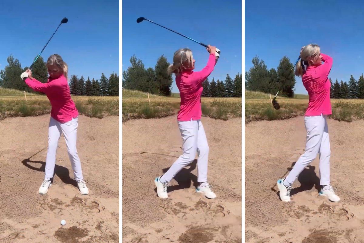 Escape Fairway Bunkers with Your Favorite Lofted Hybrid - Kellie Stenzel - Womens Golf