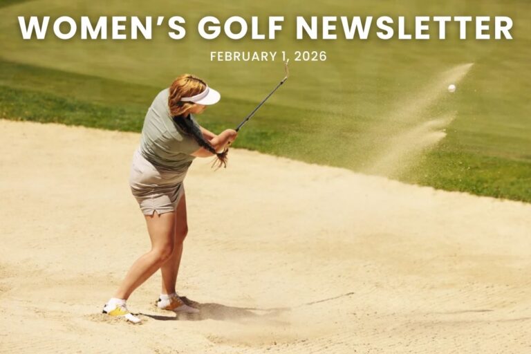 womens golf lessons newsletter 010225