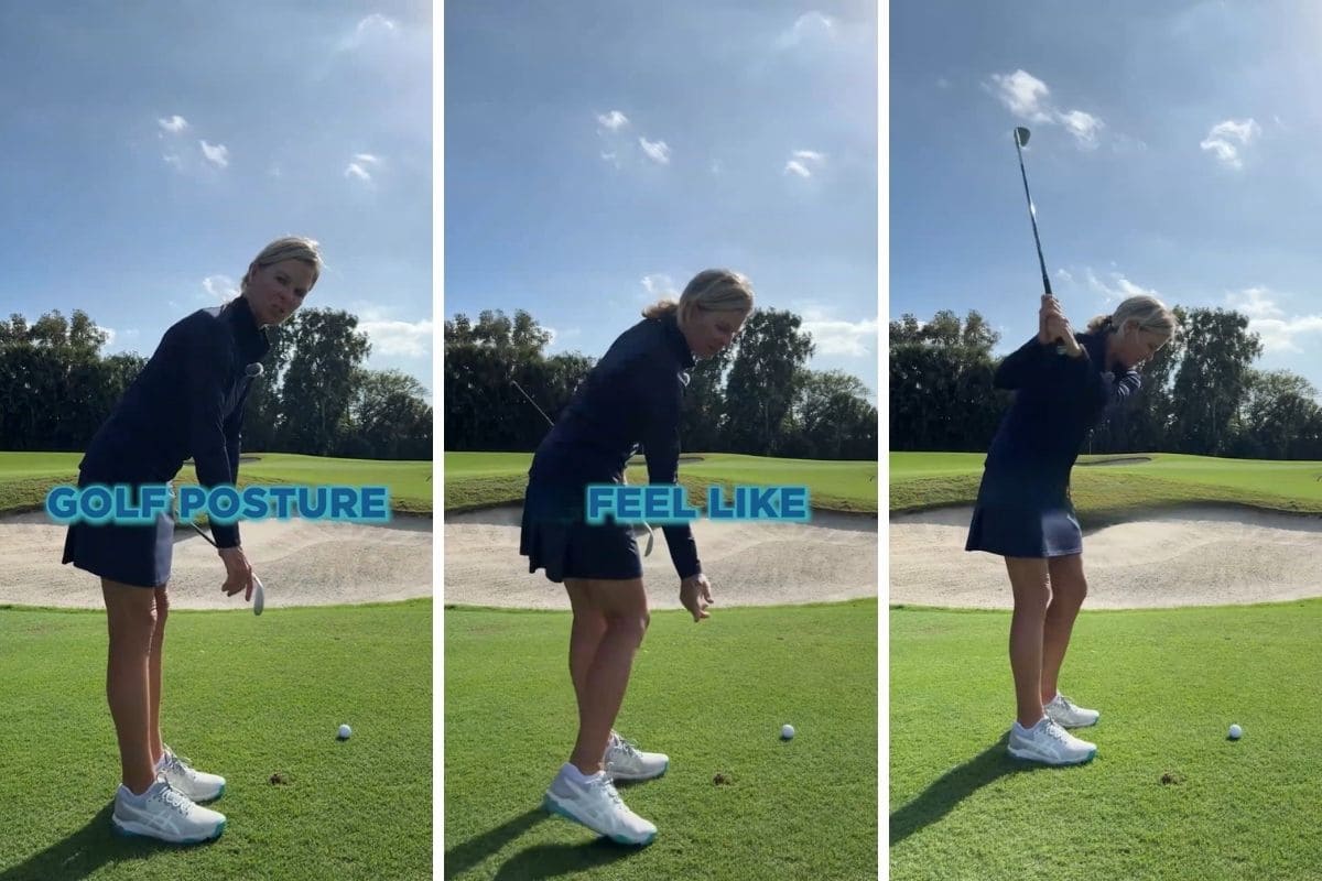 Pitching the Ball over a Bunker - Use this Feel - Kellie Stenzel - Womens Golf