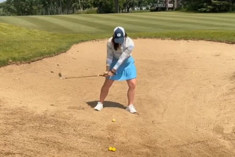 Stability is Key - How to Build a Better Bunker Stance - Shawna Elliott - Womens Golf