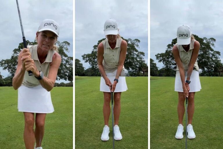 A Simple Grip Adjustment for Golfers with Small Hands - Kellie Stenzel - Womens Golf