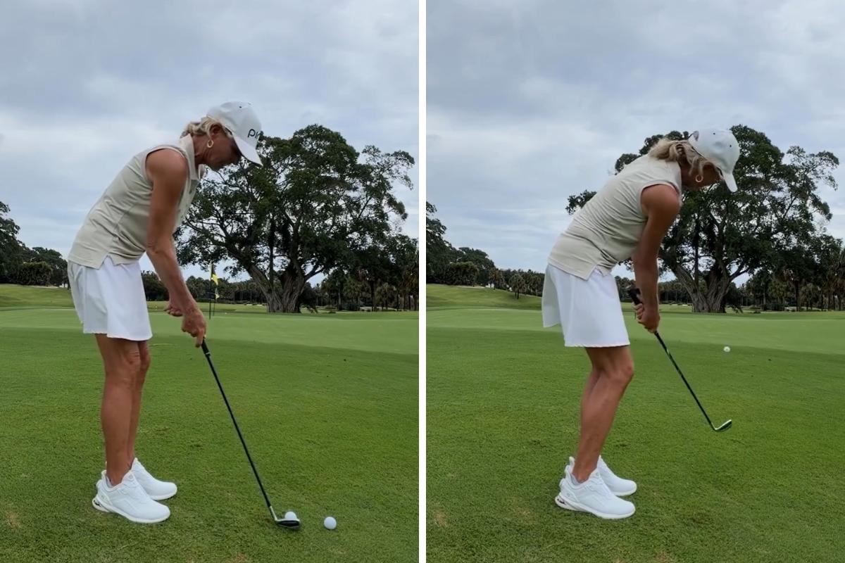 Should You Hinge Your Wrists for Bump and Run Chip Shots - Kellie Stenzel - Womens Golf
