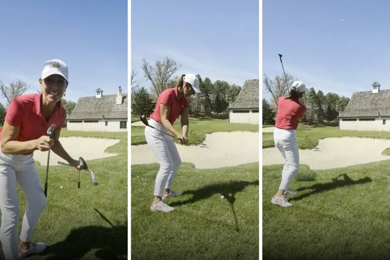 Mastering the Up and Over Shot - How to Lob it Over Bunkers - Erika Larkin - Womens Golf