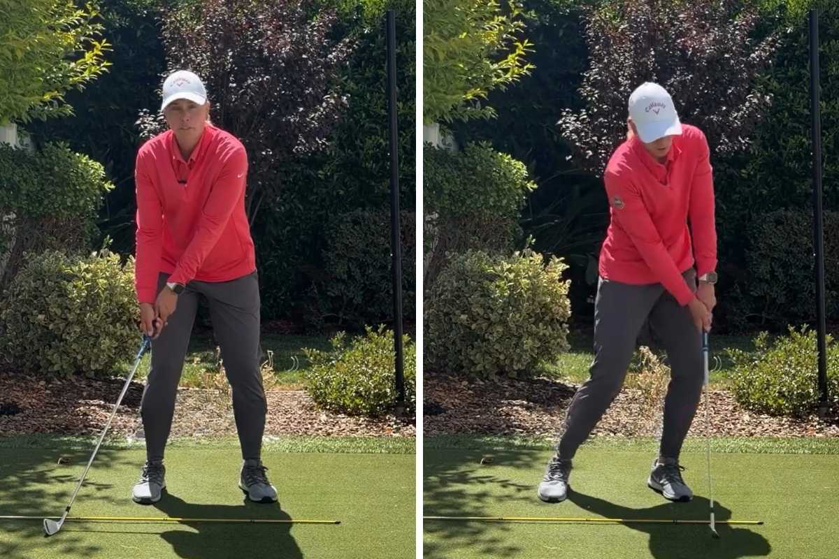 No More Fat Shots with the Scrape Drill - Alison Curdt -Womens Golf